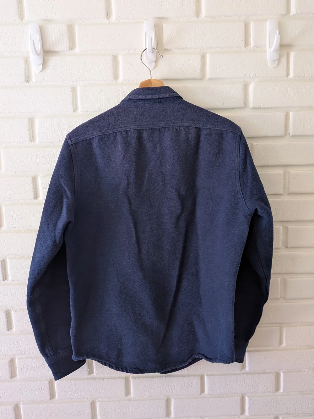 J. Crew Navy Heavyweight Shirt Jacket (Size S)